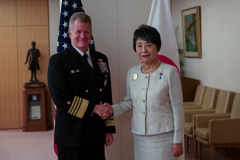 New INDOPACOM commander completes first visit to Japan