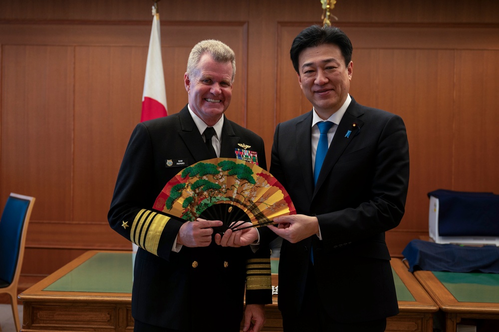 New INDOPACOM commander completes first visit to Japan