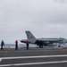 USS Ronald Reagan (CVN76) Sailors conduct flight deck operations