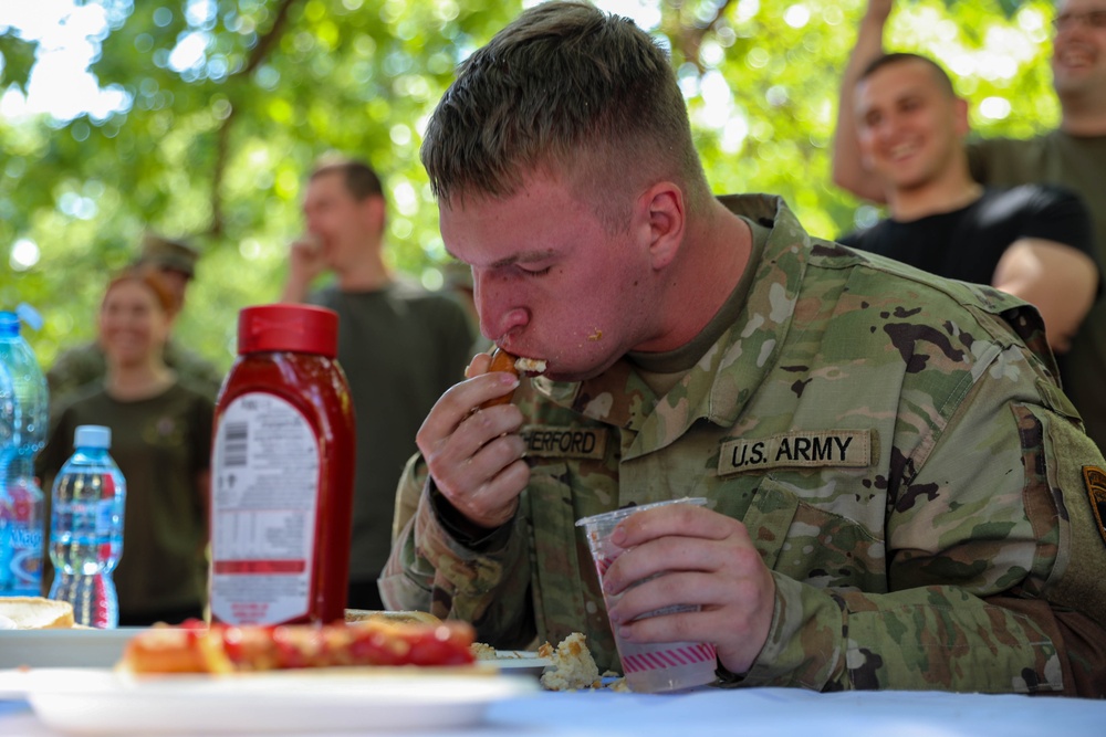 1st Cavalry Division soldiers participate in Croatian Armed Forces Day events