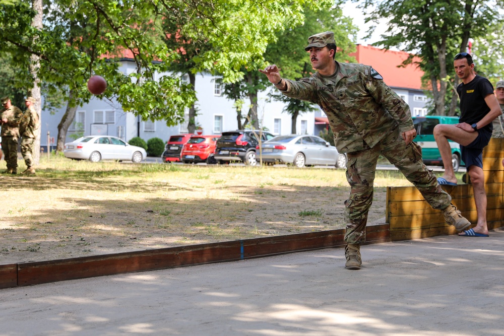 1st Cavalry Division soldiers participate in Croatian Armed Forces Day events