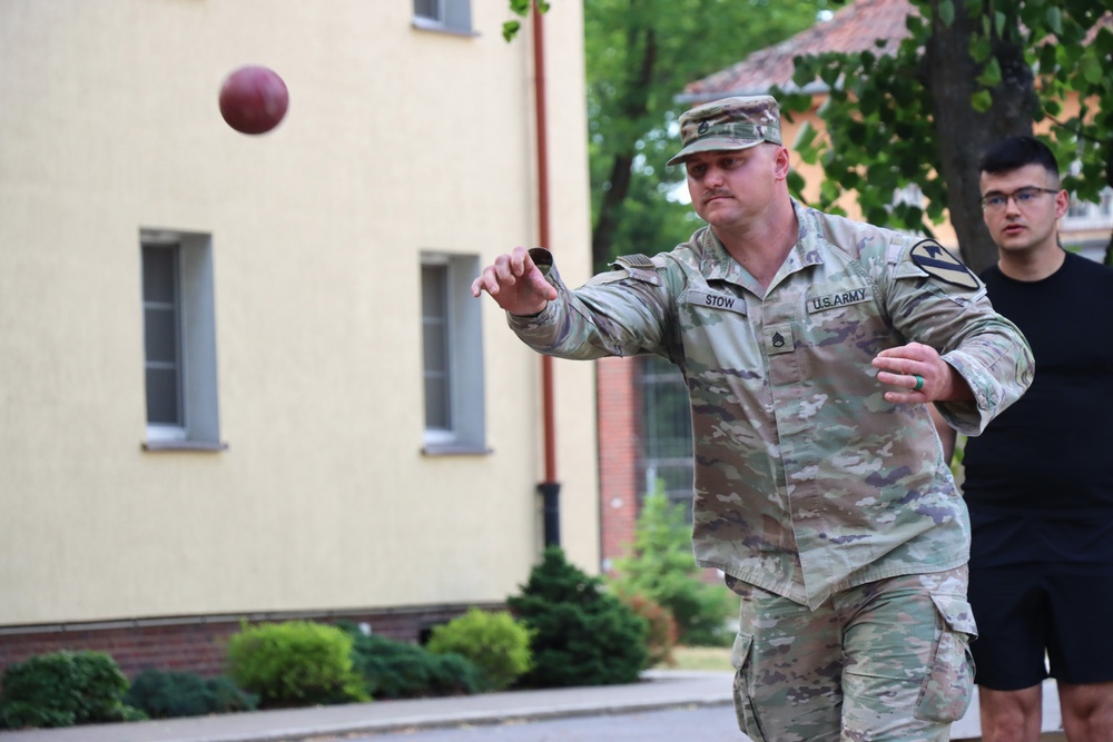 1st Cavalry Division soldiers participate in Croatian Armed Forces Day events