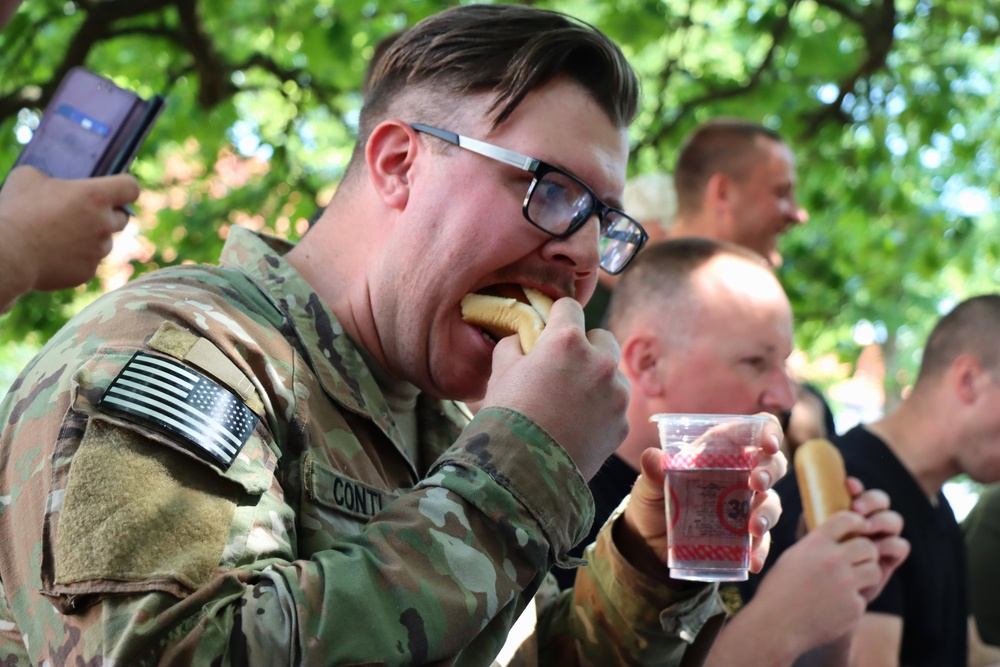 1st Cavalry Division soldiers participate in Croatian Armed Forces Day events