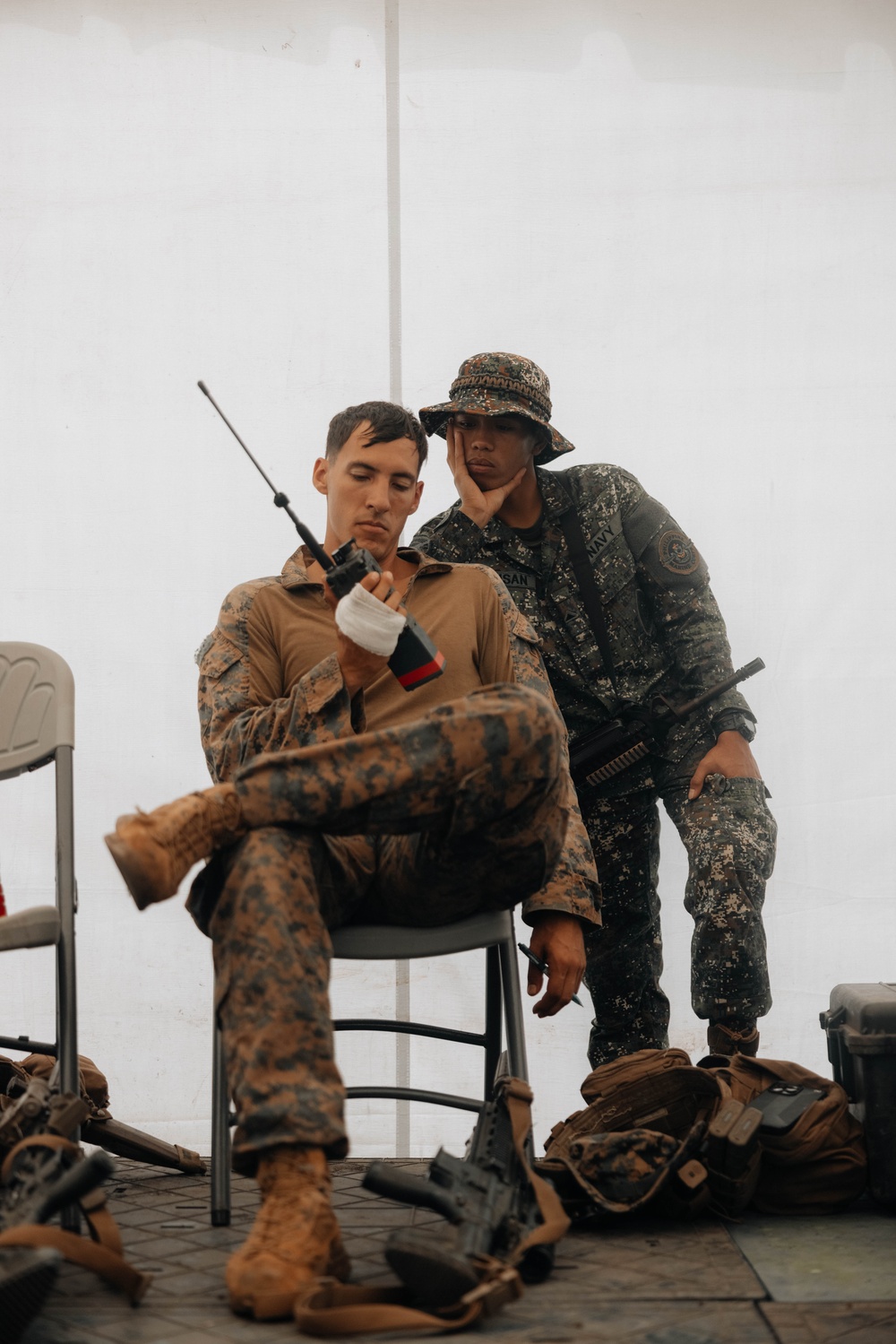 3rd LCT conducts communications class with PMC