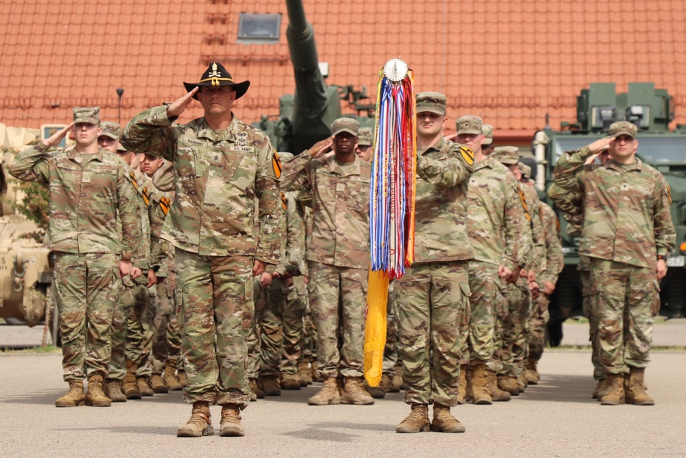 U.S. Army element of NATO’s Forward Land Forces Battle Group Poland conducts Handover Takeover at Bemowo Piskie Training Area