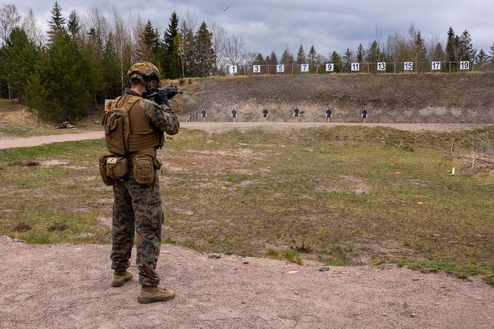 Exercise Keksi 24 Live Fire Range