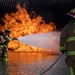 Feel the heat: Firefighters battle flames during training