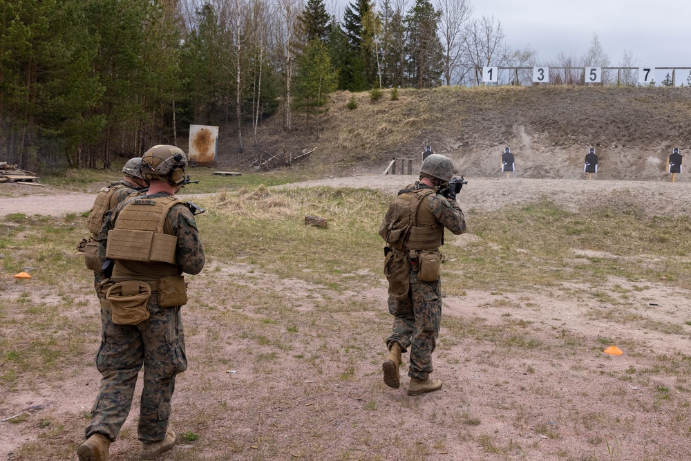 Exercise Keksi 24 Live Fire Range