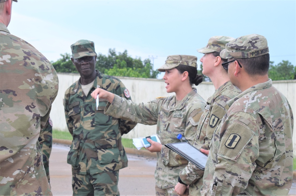 Michigan National Guard, Armed Forces of Liberia partner for mass casualty response exercise