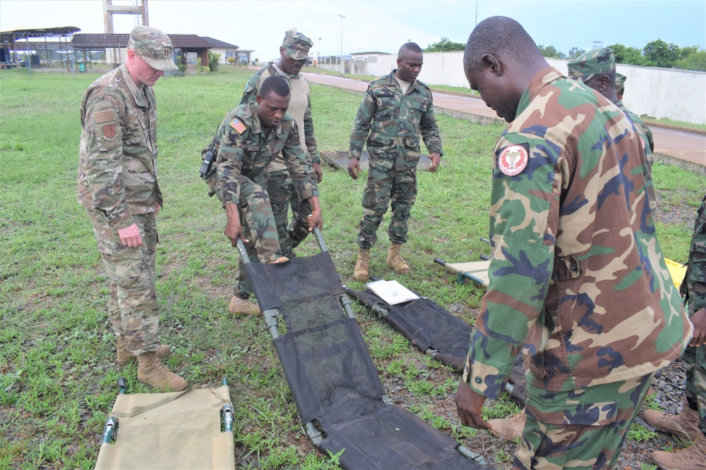 Michigan National Guard, Armed Forces of Liberia partner for mass casualty response exercise