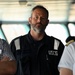 Coast Guard members conduct cruise inspection