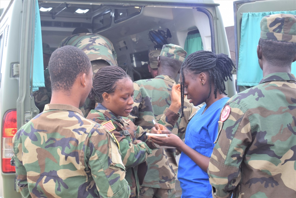Michigan National Guard, Armed Forces of Liberia partner for mass casualty response exercise