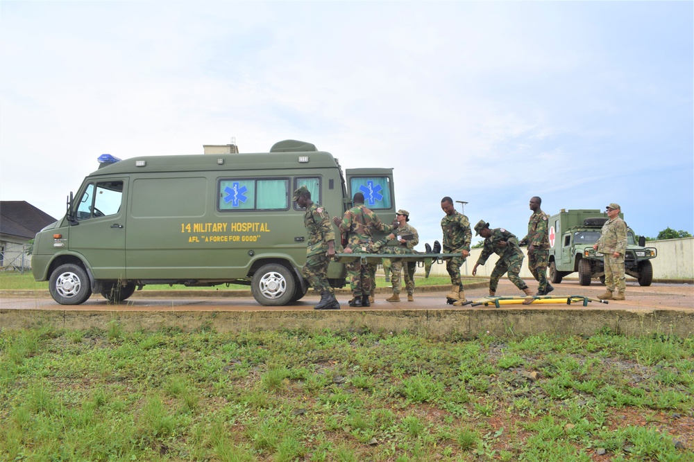 Michigan National Guard, Armed Forces of Liberia partner for mass casualty response exercise