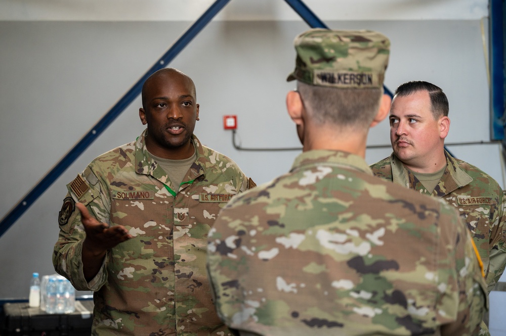 Brig. Gen. Wilkerson visits Kenitra Air Base during African Lion 24