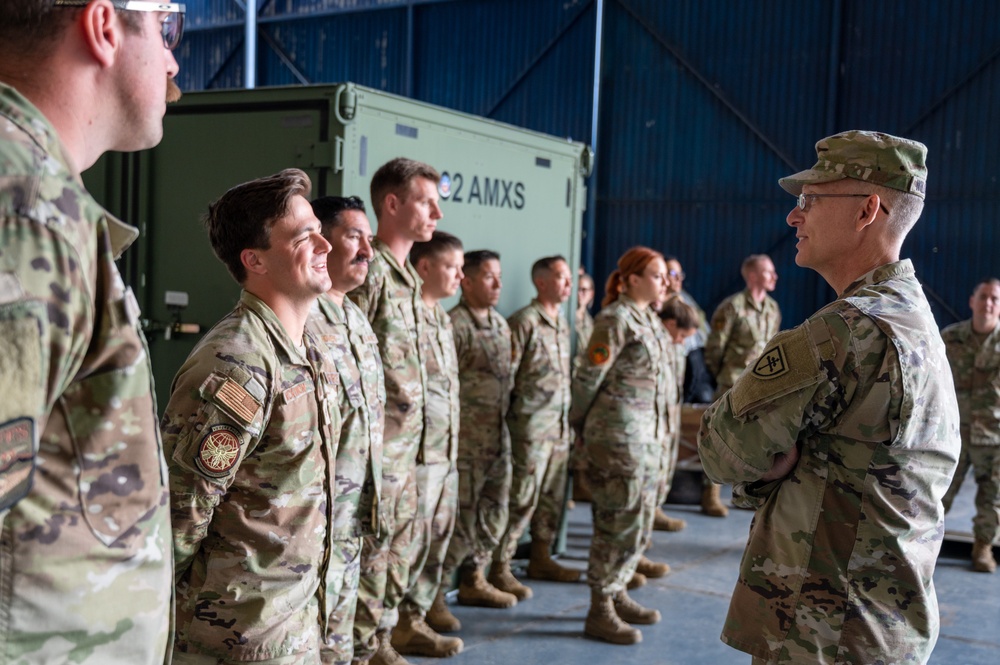 Brig. Gen. Wilkerson visits Kenitra Air Base during African Lion 24