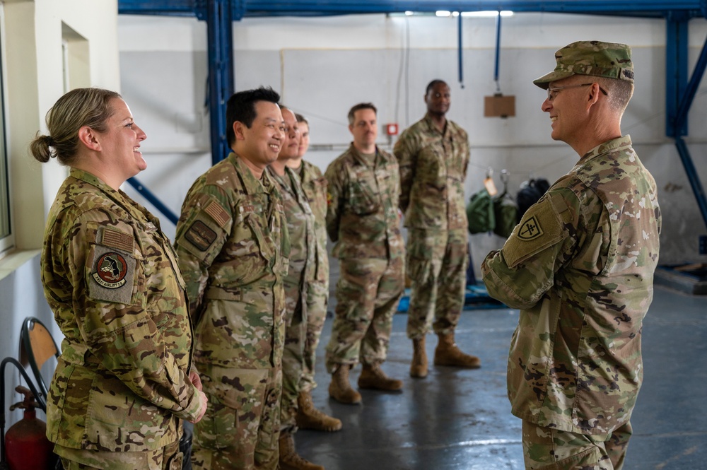 Brig. Gen. Wilkerson visits Kenitra Air Base during African Lion 24