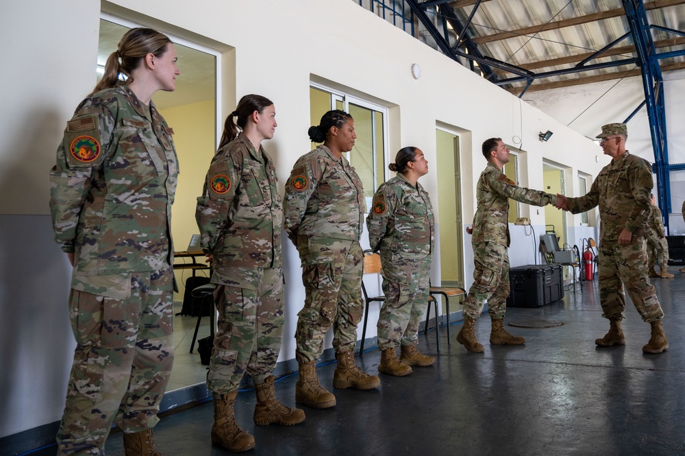 Brig. Gen. Wilkerson visits Kenitra Air Base during African Lion 24