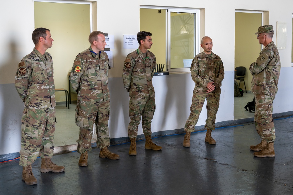 Brig. Gen. Wilkerson visits Kenitra Air Base during African Lion 24