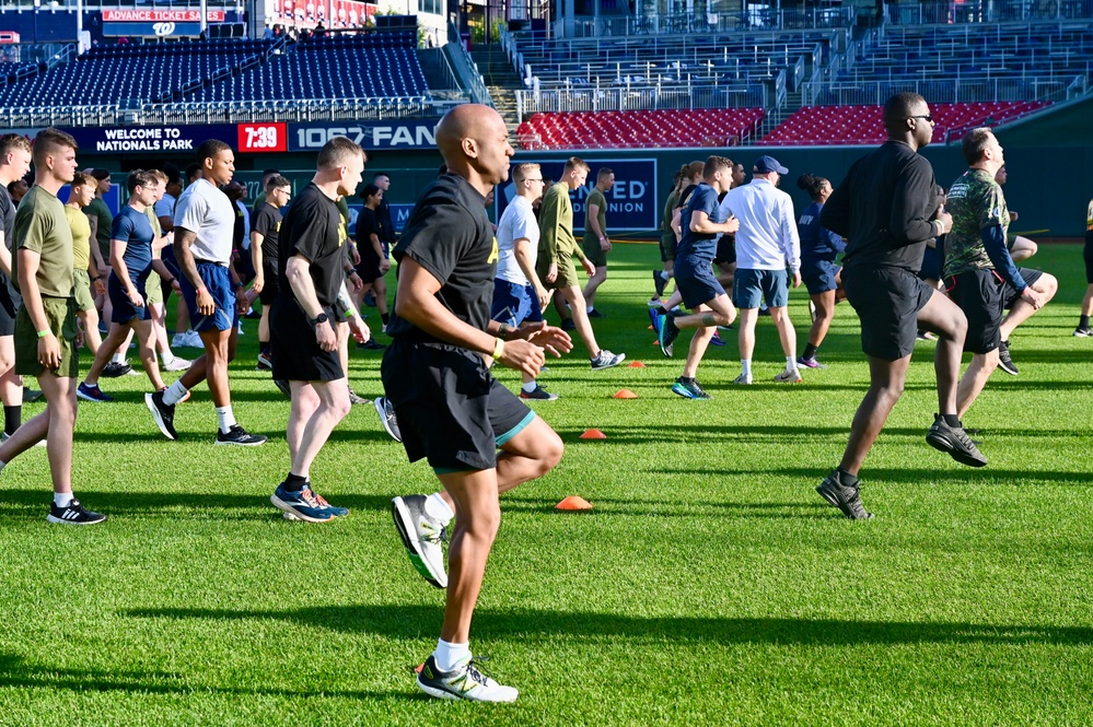 Base HIIT (High-Intensity Interval Training) at Nationals Park