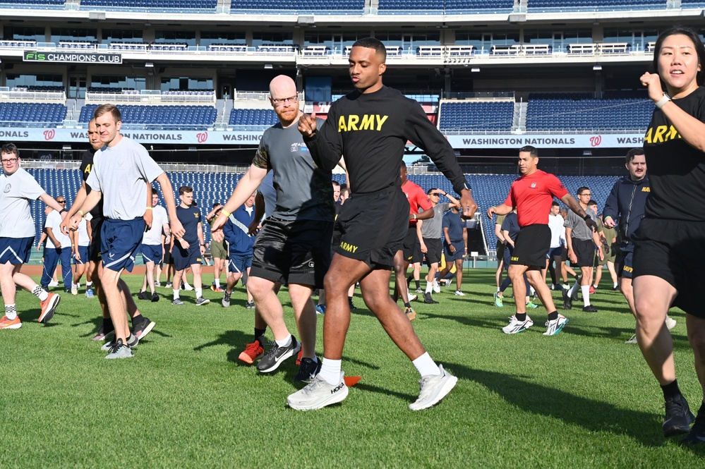Base HIIT (High-Intensity Interval Training) at Nationals Park