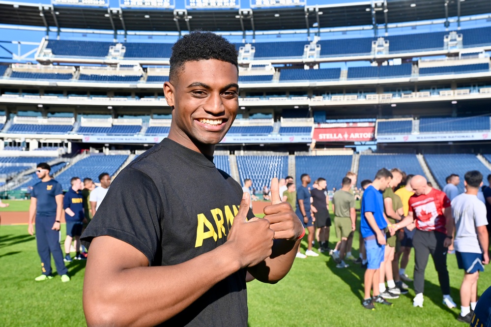 Base HIIT (High-Intensity Interval Training) at Nationals Park