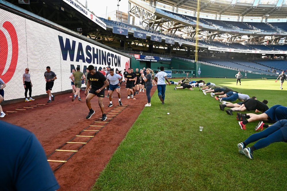 Base HIIT (High-Intensity Interval Training) at Nationals Park