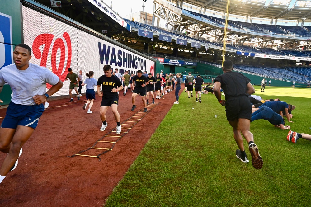 Base HIIT (High-Intensity Interval Training) at Nationals Park
