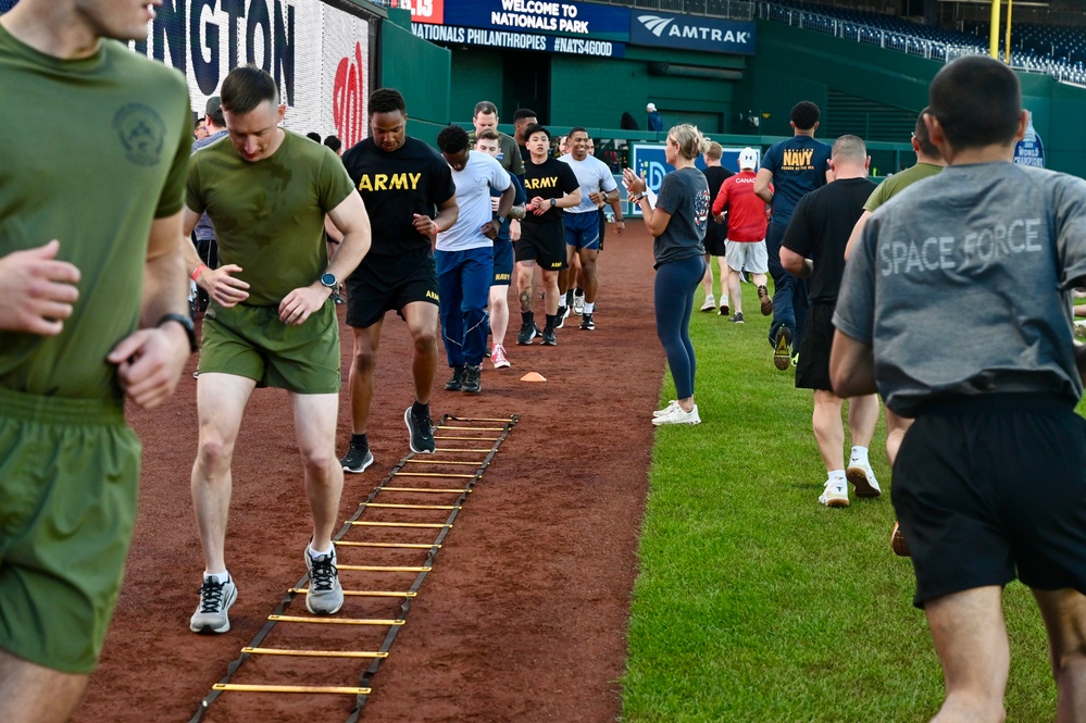Base HIIT (High-Intensity Interval Training) at Nationals Park