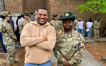 USAMMA Soldier graduates Drill Sergeant Academy