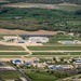 Illinois Air National Guard C-130H Hercules and KC-135R Stratotanker fly over Springfield, Ill., May 1, 2024