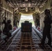 C-130H Hercules loadmasters monitor an airdrop during a training sortie April 30, 2024