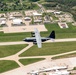 C-130H Hercules flyover of 182nd Airlift Wing in Peoria, Ill., April 30, 2024