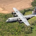182nd Airlift Wing C-130H Hercules training sortie over Peoria, Ill., April 30, 2024