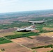 Illinois Air National Guard C-130H Hercules and KC-135R Stratotanker fly over Springfield, Ill., May 1, 2024