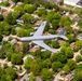 Illinois Air National Guard KC-135R Stratotanker over Springfield, Ill., May 1, 2024