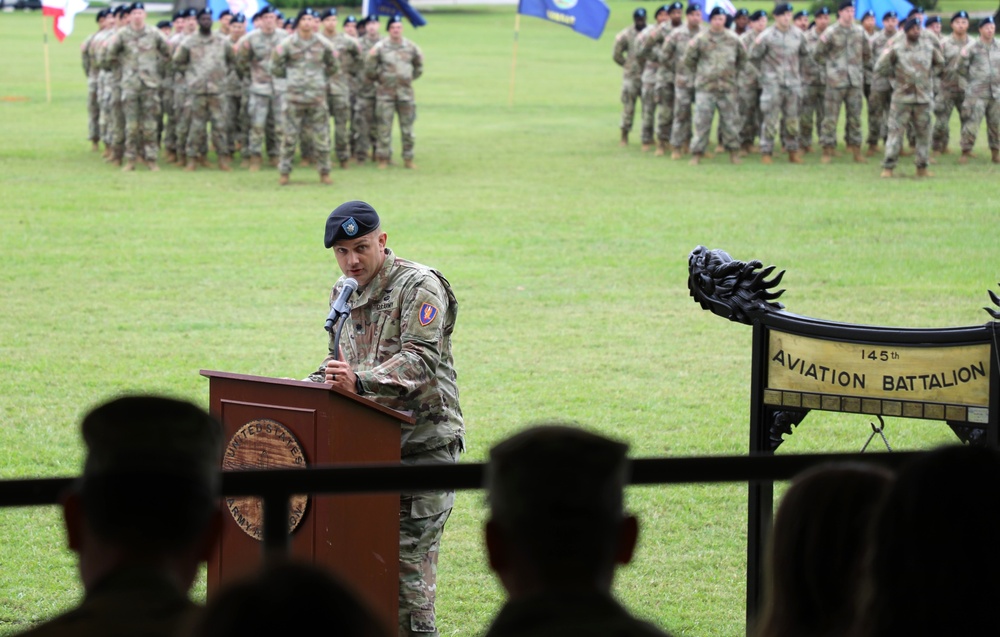 1-145th Aviation Change of Responsibility