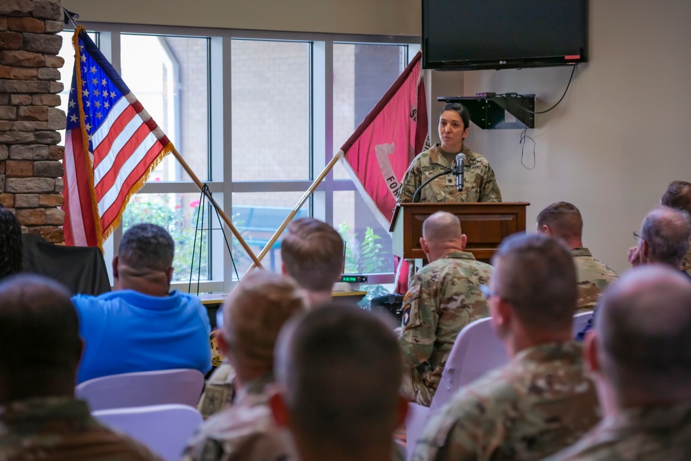 Fort Campbell SRU Rededicates Memorial Garden