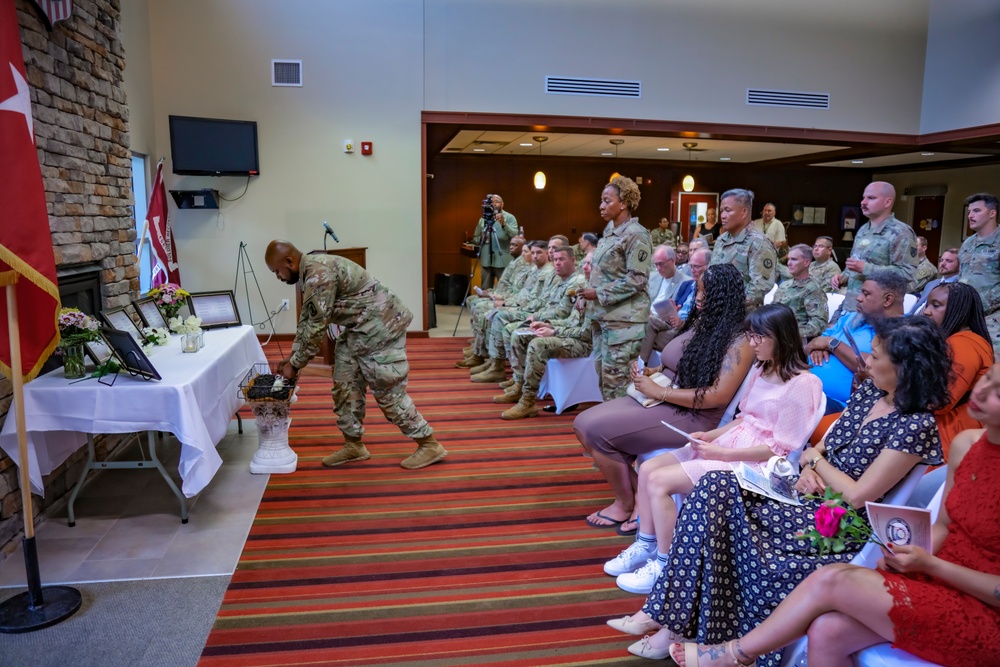 Fort Campbell SRU Rededicates Memorial Garden