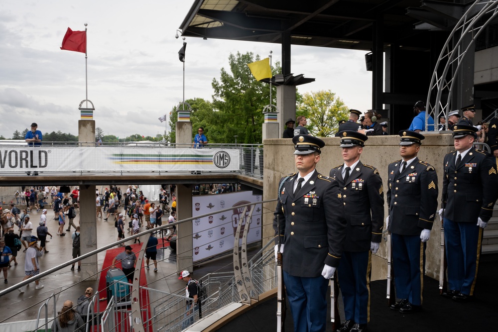 Indiana National Guard, Air Force Thunderbirds rev up the 2024 Indy 500