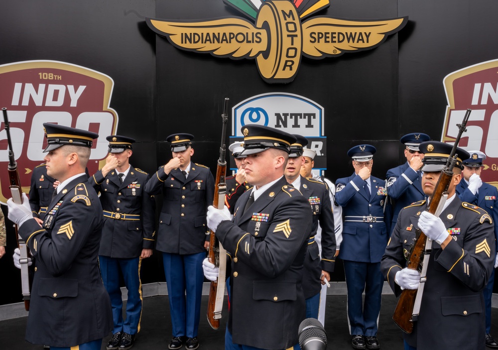 Indiana National Guard, Air Force Thunderbirds rev up the 2024 Indy 500