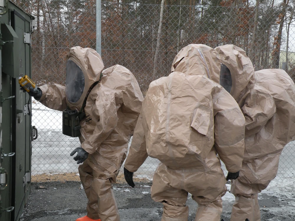 Explosive Ordinance Disposal variant of the Chemical, Biological, Radiological and Nuclear Dismounted Reconnaissance System (CBRN DRS)