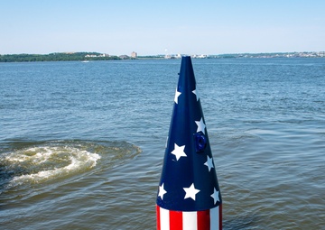 USCGC James Rankin sets Francis Scott Key Memorial Buoy