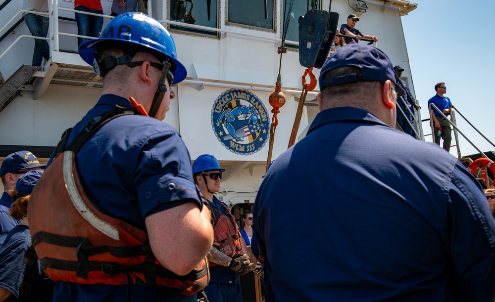 USCGC James Rankin sets Francis Scott Key Memorial Buoy