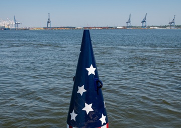 USCGC James Rankin sets Francis Scott Key Memorial Buoy