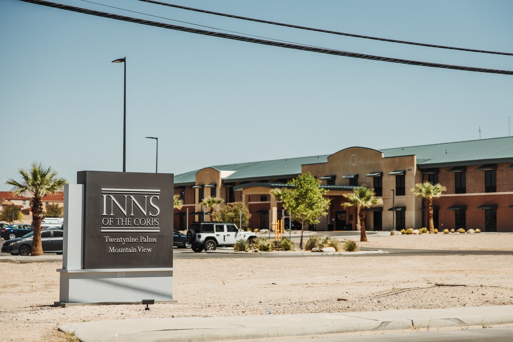 Lodging facilities for Marines and families of The Combat Center