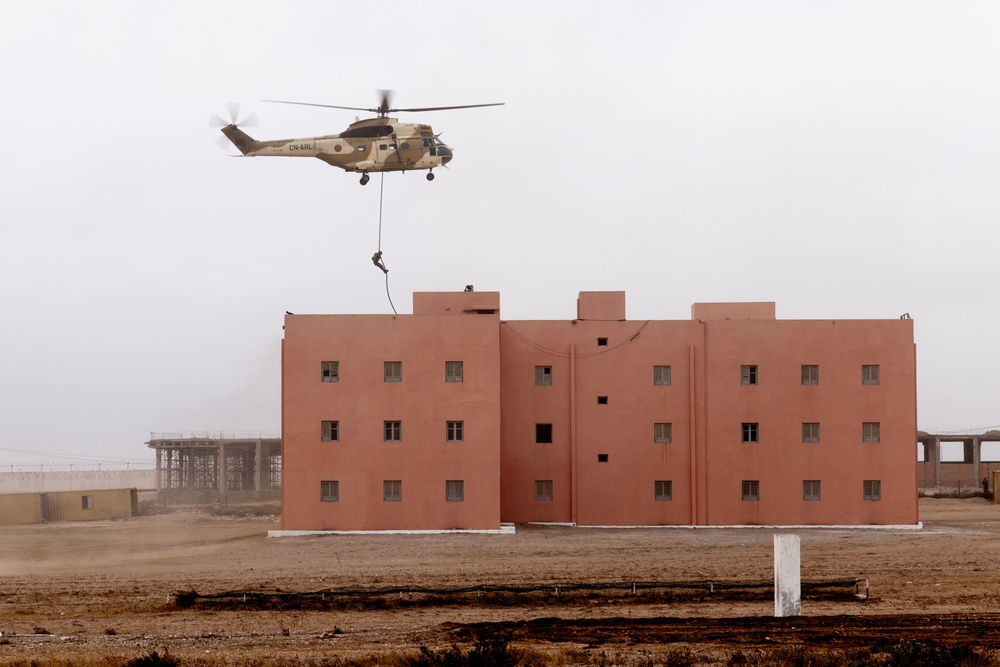 Tunnel warfare culminating exercise held in Tifnet, Morocco