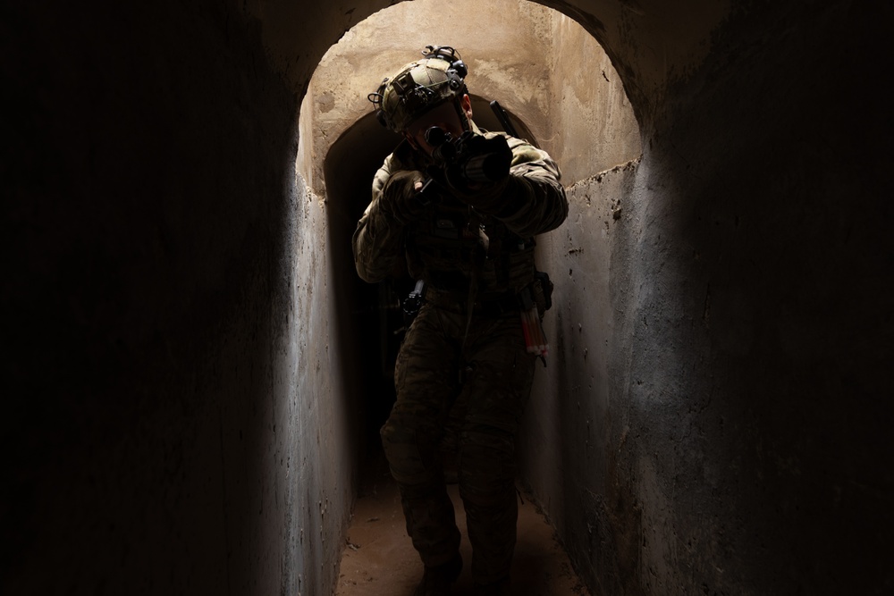 Tunnel warfare culminating exercise held in Tifnet, Morocco