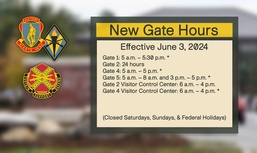 New Fort Jackson gate hours