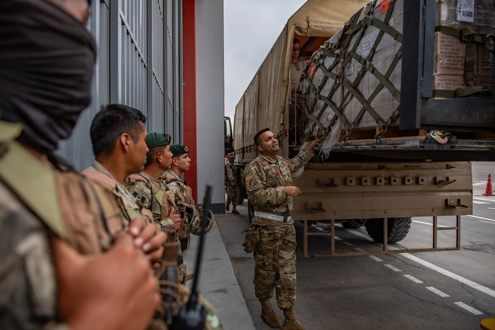 Delivery of cargo for Resolute Sentinel 24
