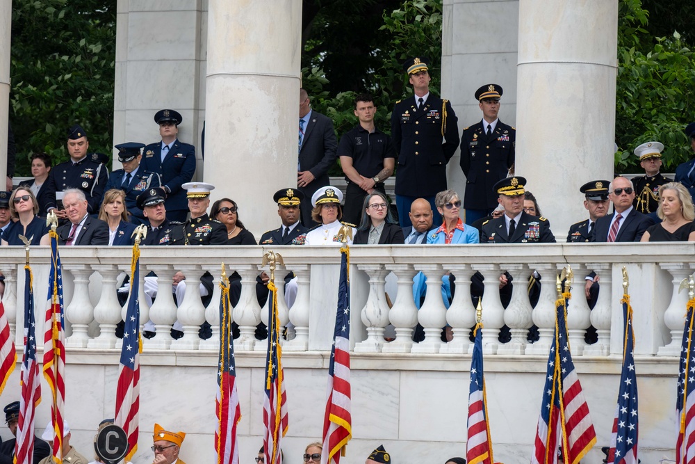 CNO Franchetti Attends National Memorial Day Observance